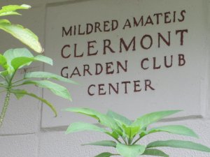 Garden Club sign